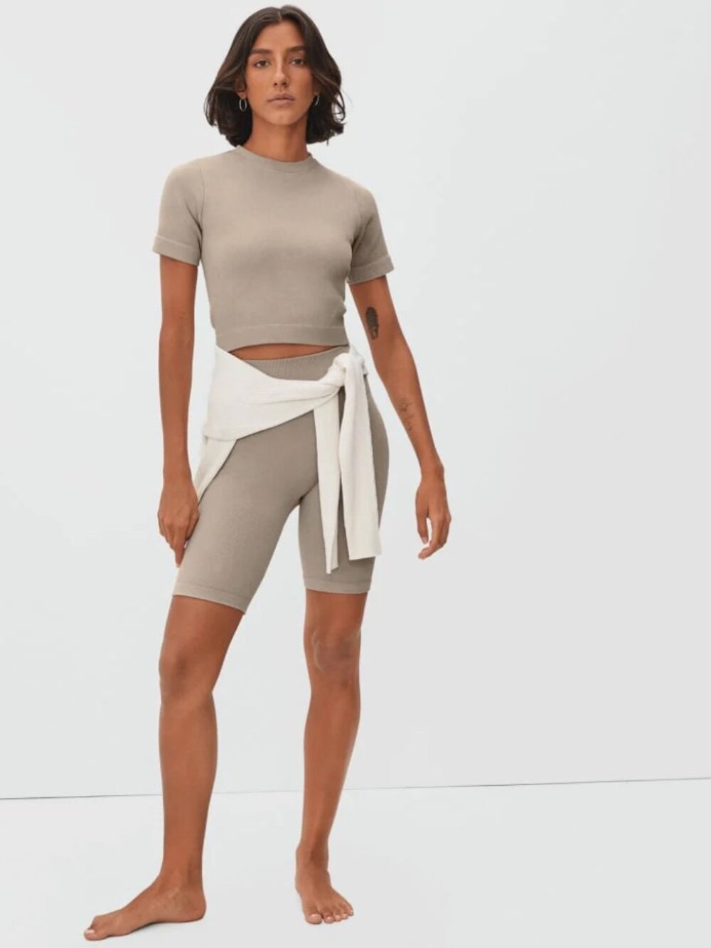 Everlane The Seamless Tee - Burnt Sugar XS/S